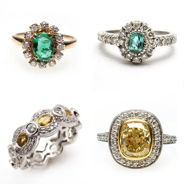 Vintage engagement rings are hot on the list for bridestobe in 2012