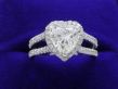 Heart Engagement Ring