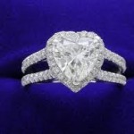 Heart Engagement Ring 