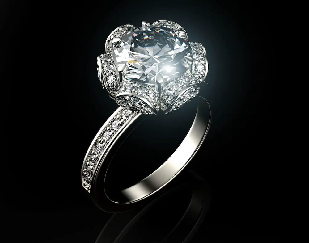imitation diamonds