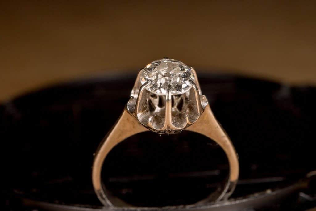 antique diamond rings