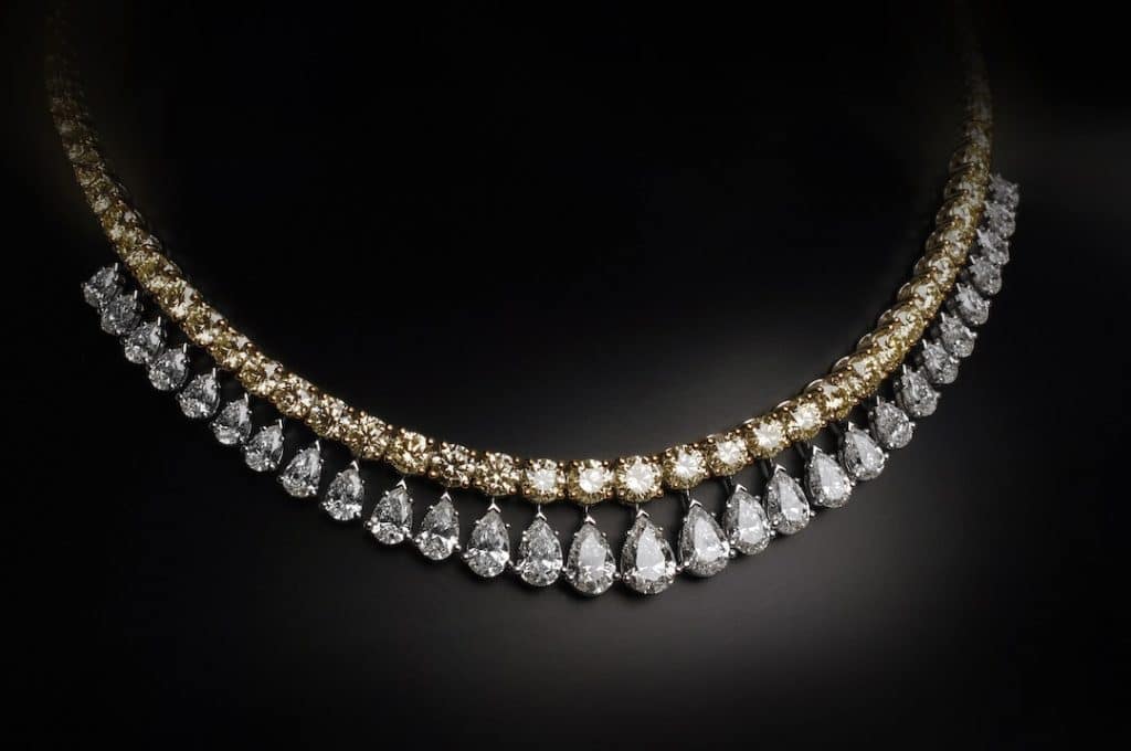 Diamond necklaces