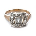 Art Deco Style Diamond Ring