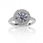 Halo Setting Diamond Ring