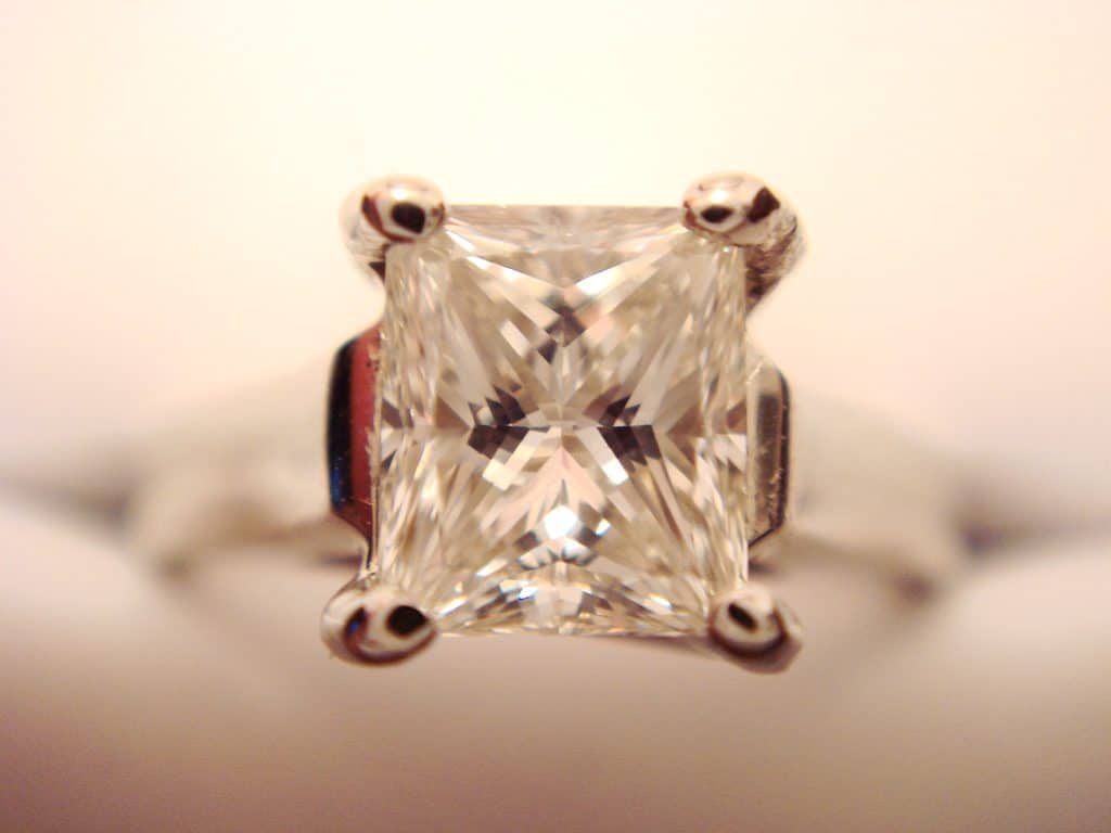 Princess Cut Diamond Engagement Rings