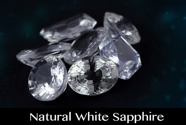 white sapphire vs diamond