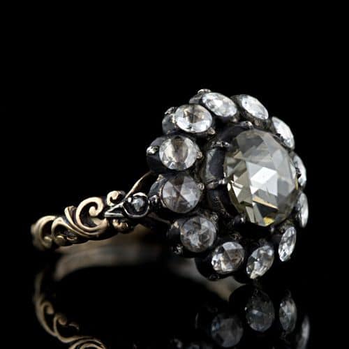 antique ring style guide - georgian style engagement ring