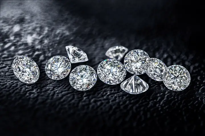 brilliant cut diamonds