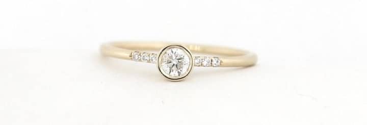 brilliant cut diamond engagement ring