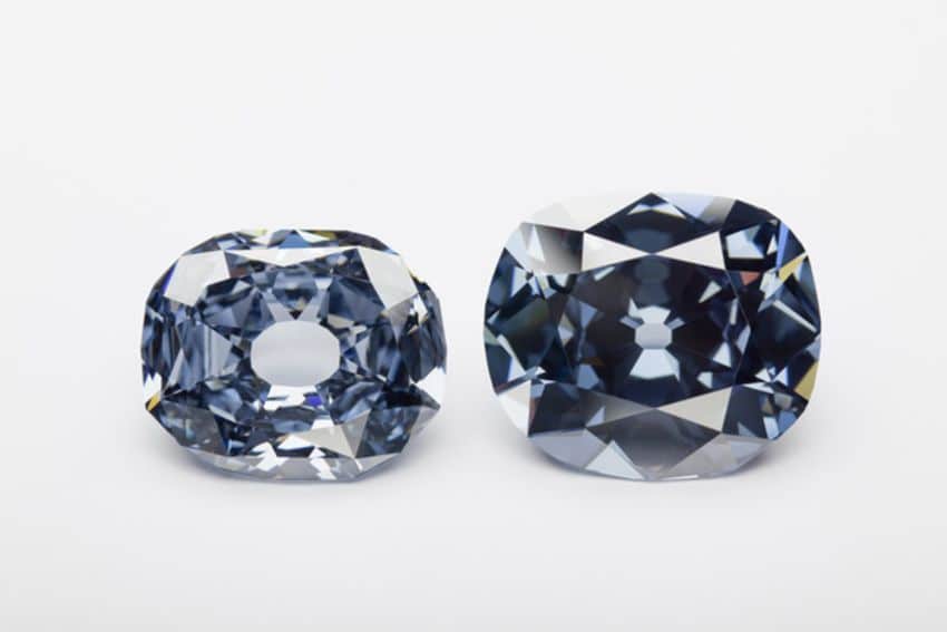 Hope and Wittelsbach-Graff diamonds