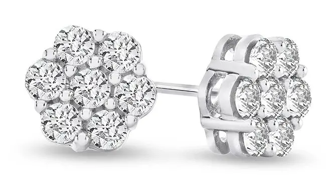 simulated diamond earrings that show that what is a simulated diamond is something very similar to real diamonds