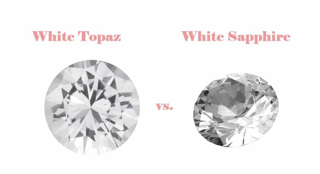 Diamond Vs White Topaz Diamond Vs White Topaz