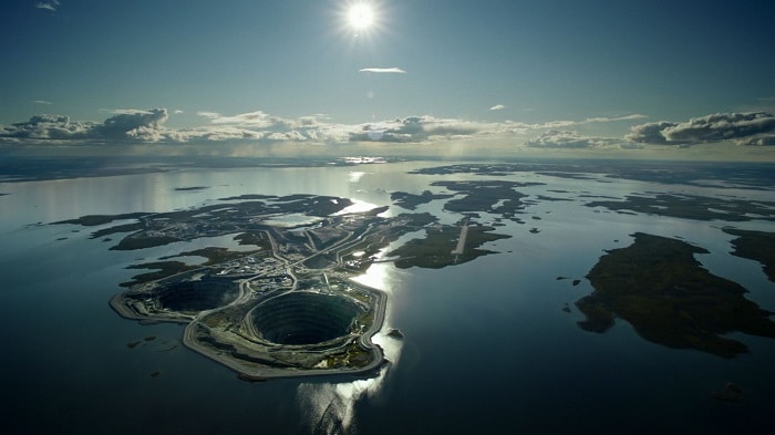 Canadian diamond mine