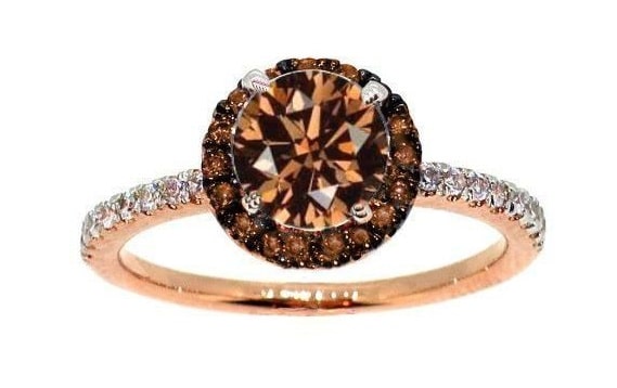 Brown Diamond Ring