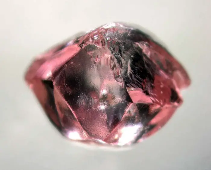 rough pink diamond