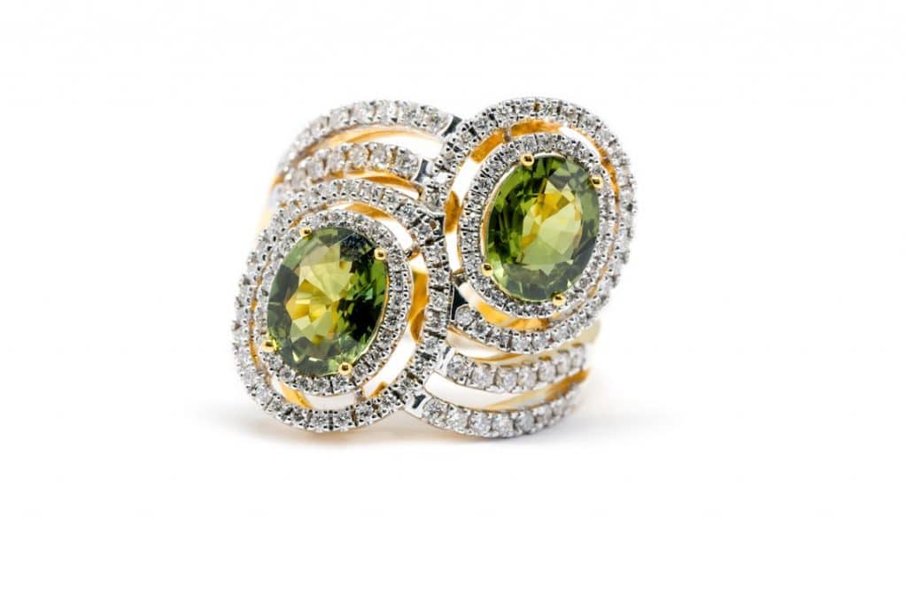 green diamonds