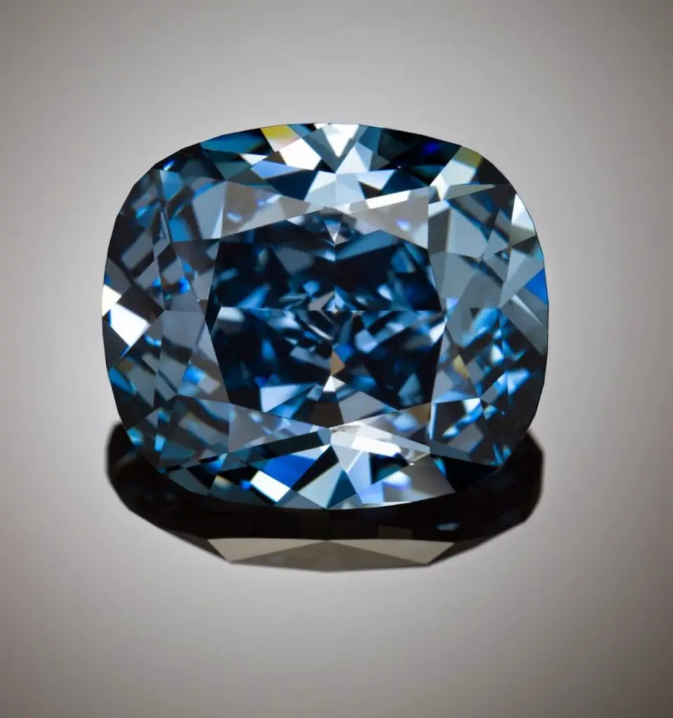 Blue diamonds