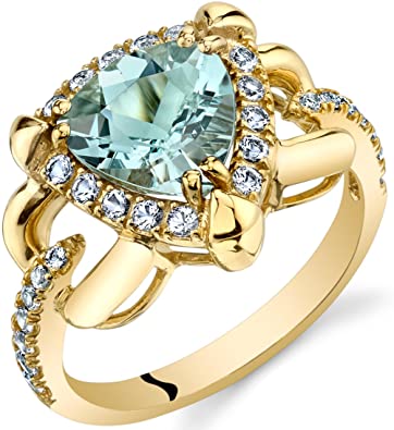 Aquamarine Homage Ring in 14K Yellow Gold (1.50 carat)
